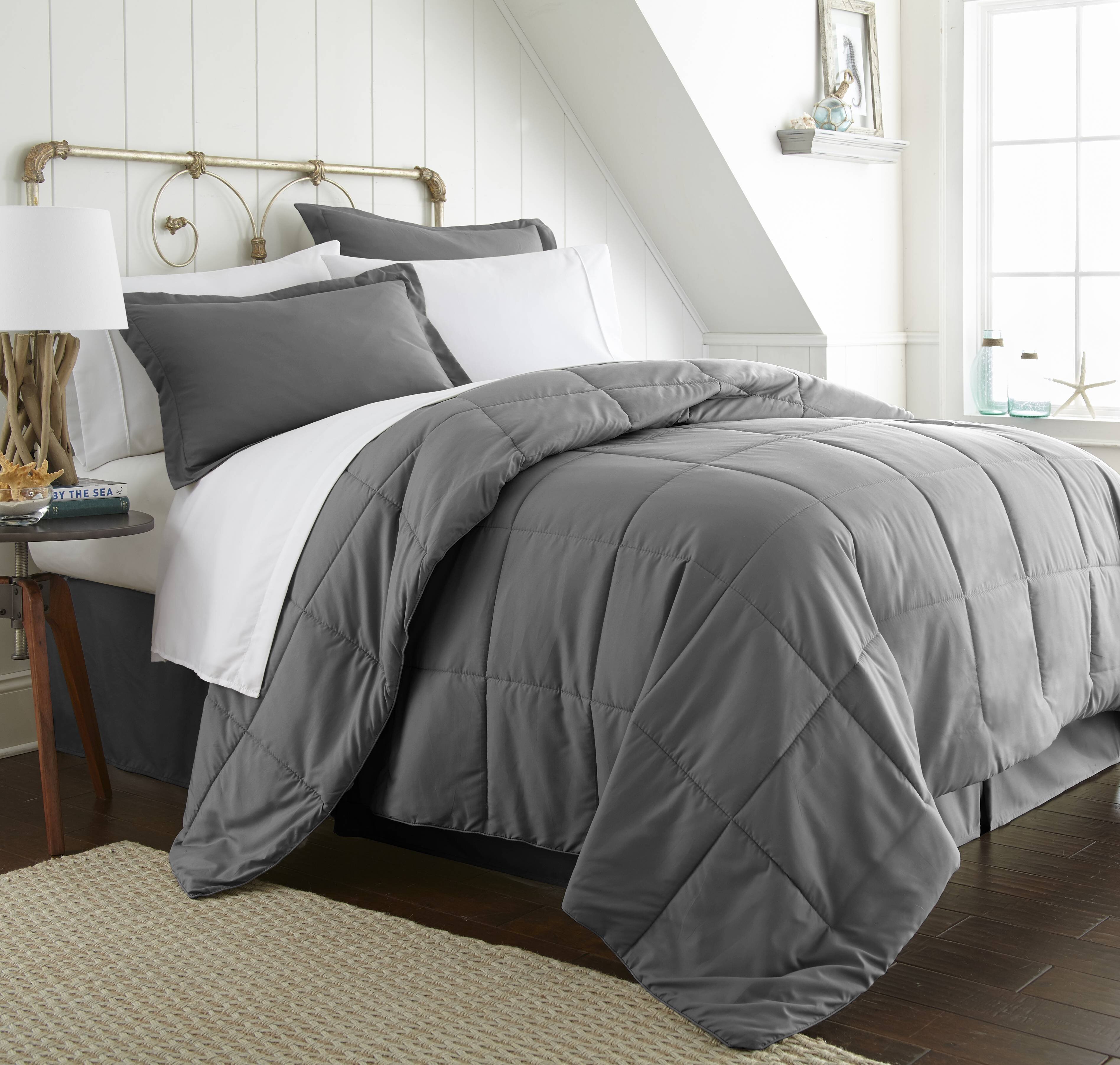 Gray Silver Twin Comforters Sets You Ll Love In 2021 Wayfair