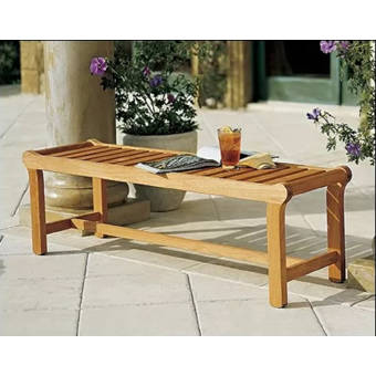 Highland Dunes Mahaney Grade A Luxurious Teak Garden Bench