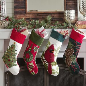 Ornament Tufted Stocking