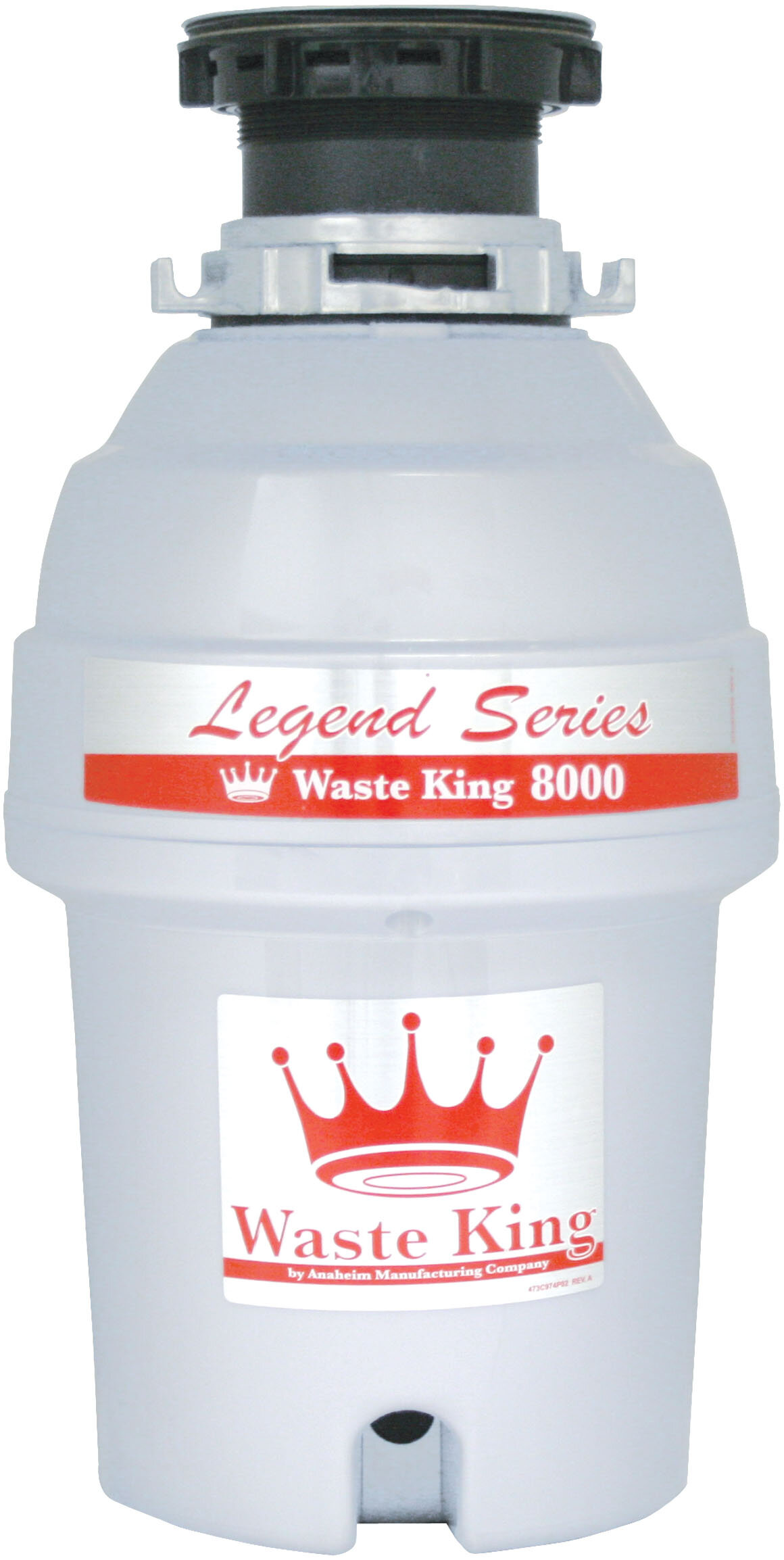 Legend Series 1 Hp Ez Mount Garbage Disposal With Continuous Feed