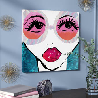 Ebern Designs Modern Inner Vortex Tunnel Graphic Art On Wrapped Canvas Wayfair