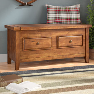 Go to store & view more images Loon Peak Ordway Wood Storage Bench