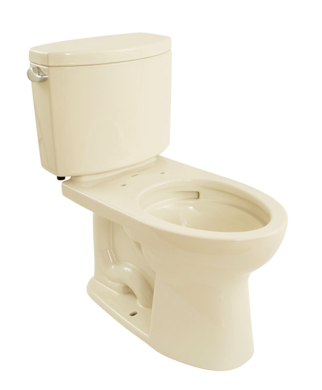 Toto Drake II 1.28 GPF Elongated TwoPiece Toilet & Reviews Wayfair