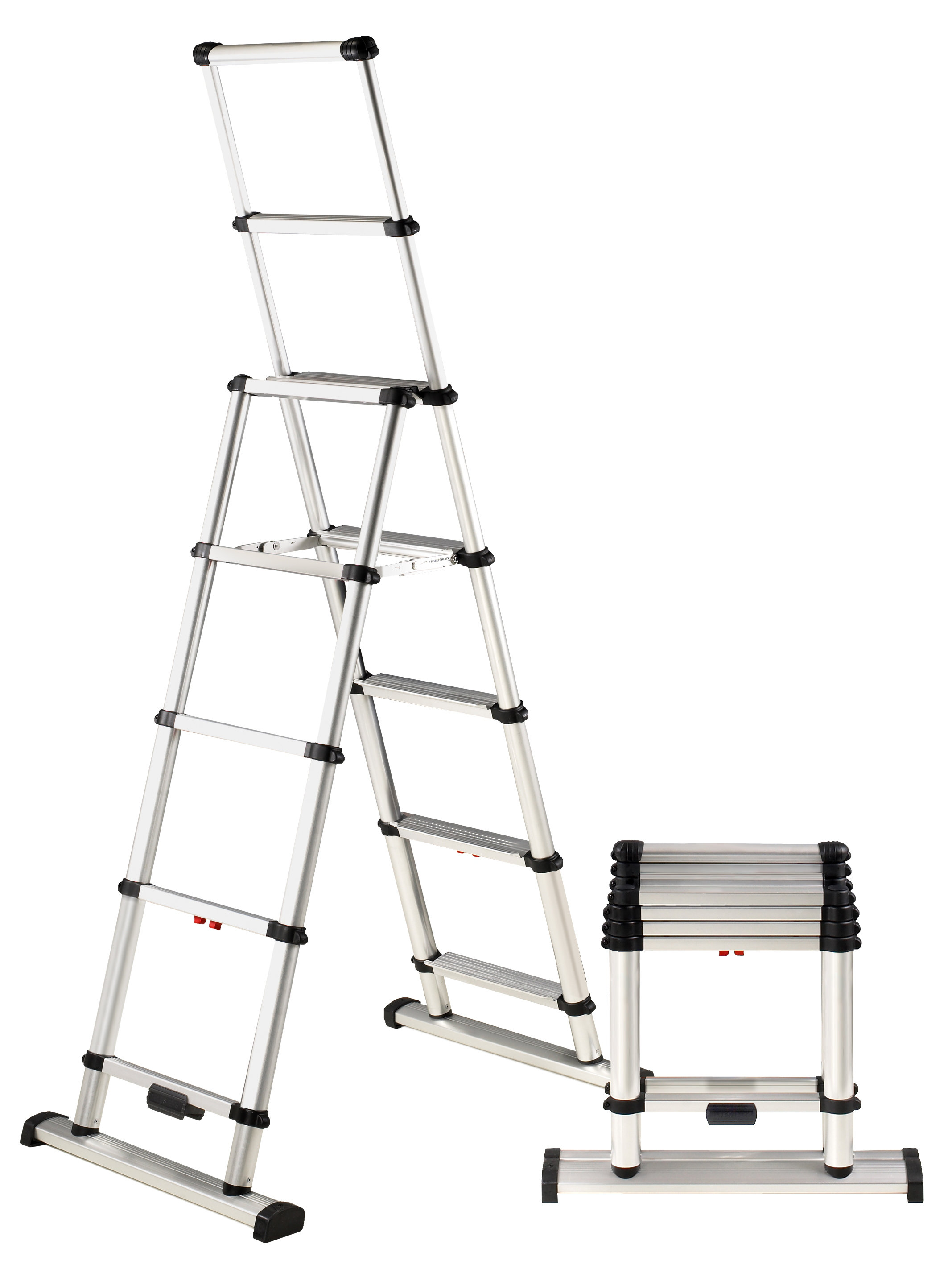 Telesteps Combination 10 Ft Aluminum Step Ladder With 375 Lb Load Capacity Wayfair Telesteps Combination 10 Ft Aluminum Step Ladder With 375 Lb Load Capacity Wayfair