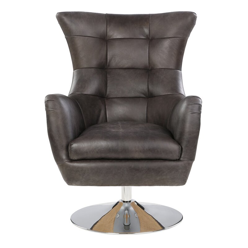 Borough Wharf Havza Swivel Wingback Chair & Reviews | Wayfair.co.uk