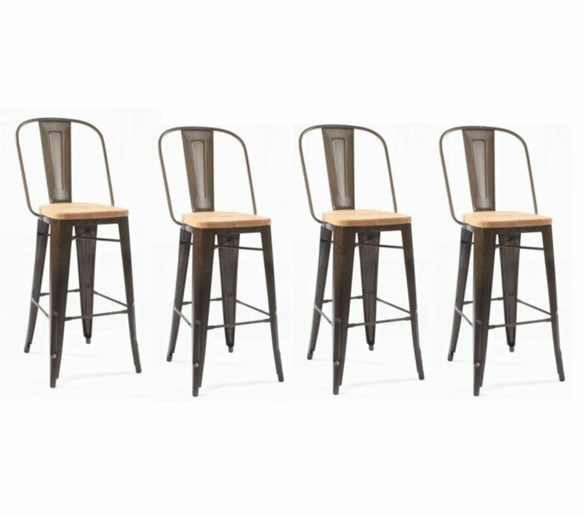 Gracie Oaks Luby 30 Bar Stool Wayfair