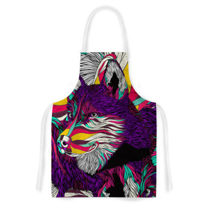 Color Husky by Danny Ivan Artistic Apron