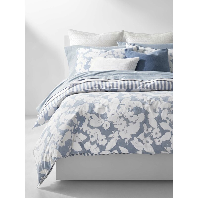ralph lauren blue floral bedding