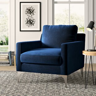 Modern Contemporary Cobalt Blue Chair Allmodern