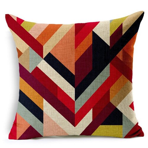 Wrought Studio Marcela Geometric Links Accent Decorative 18 Throw