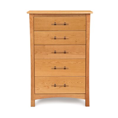 Monterey 5 Drawer Chest Copeland Furniture Color Smoke Cherry