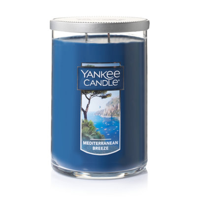 Mediterranean Breeze Scented Tumbler Candle YANKEE CANDLE