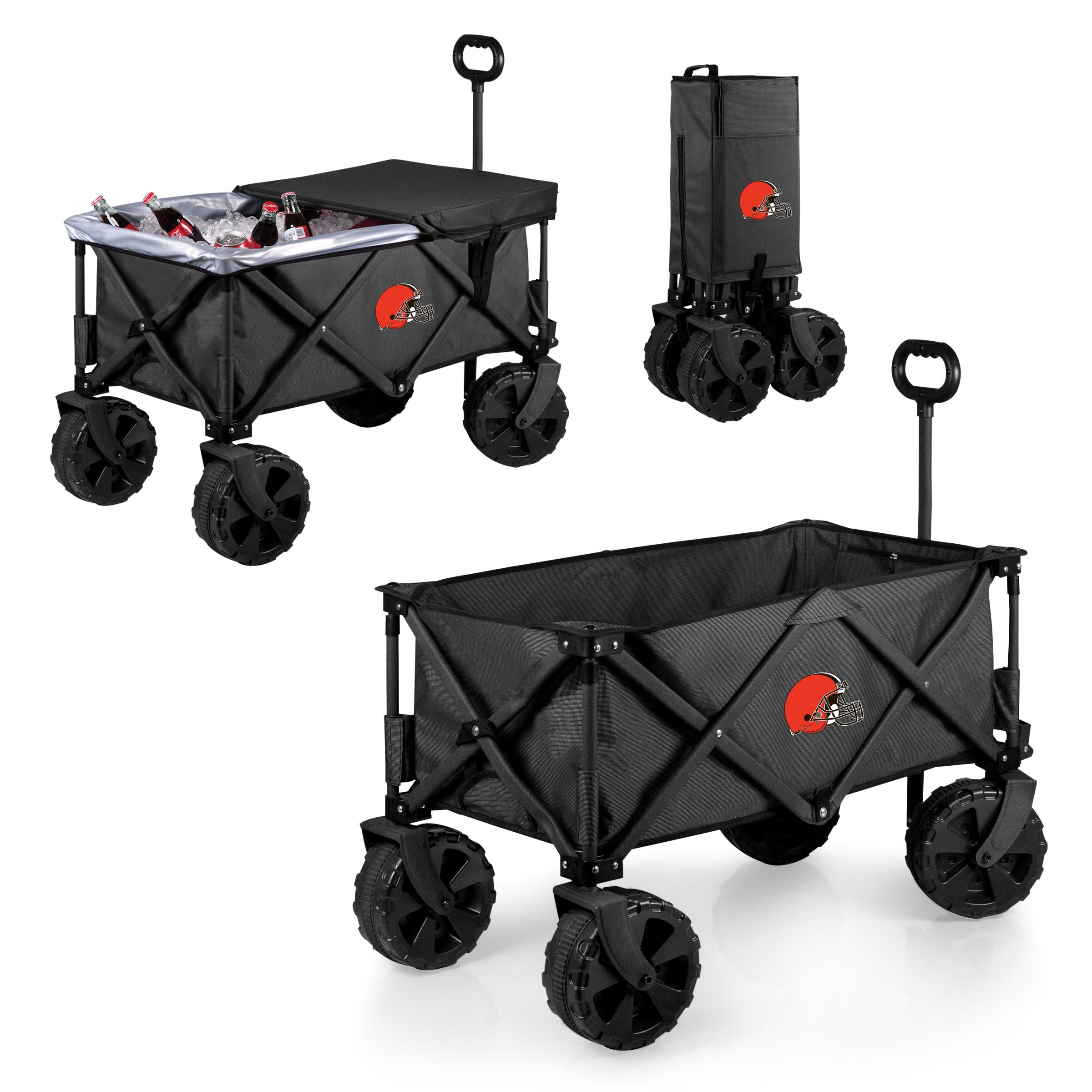 Picnic Time Collapsible Polyester Adventure Wagon With Telescopic Handle for sale online 