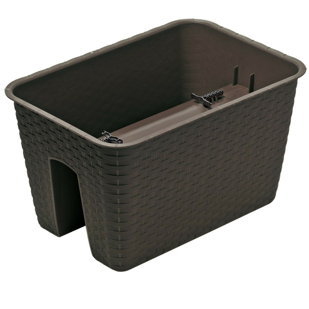 Elburn Plastic Balcony Planter