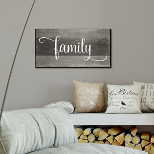 Family Room Wall Decor Wayfair Family On Wood Wall Décor