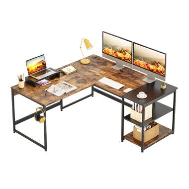 wayfair iris l shaped desk