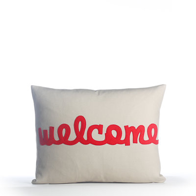 Alexandra Ferguson Celebrate Everyday Welcome Throw Pillow Color