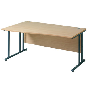 Fiam Rialto Writing Desk Wayfair Co Uk Maestro 25 Gl Desk S With Cable Management