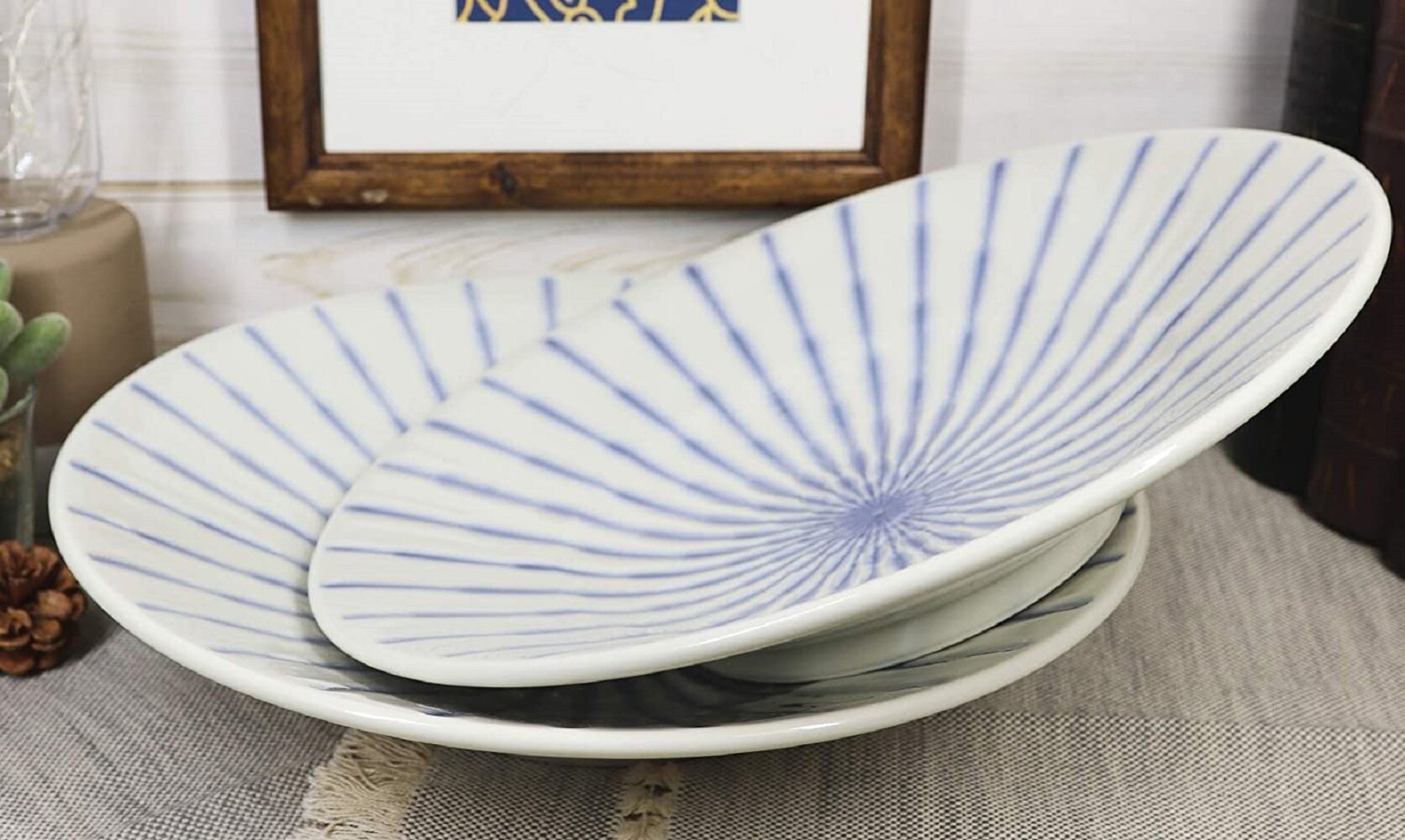 ceramic glazed plates