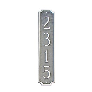 Princeton 4-Line Address Plaque