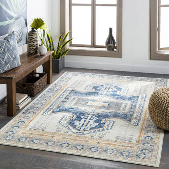 Hailey Oriental Aqua Beige Area Rug Reviews Joss Main