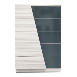 Go to store & view more images Nikhat 5 Drawer Chest by Orren Ellis
