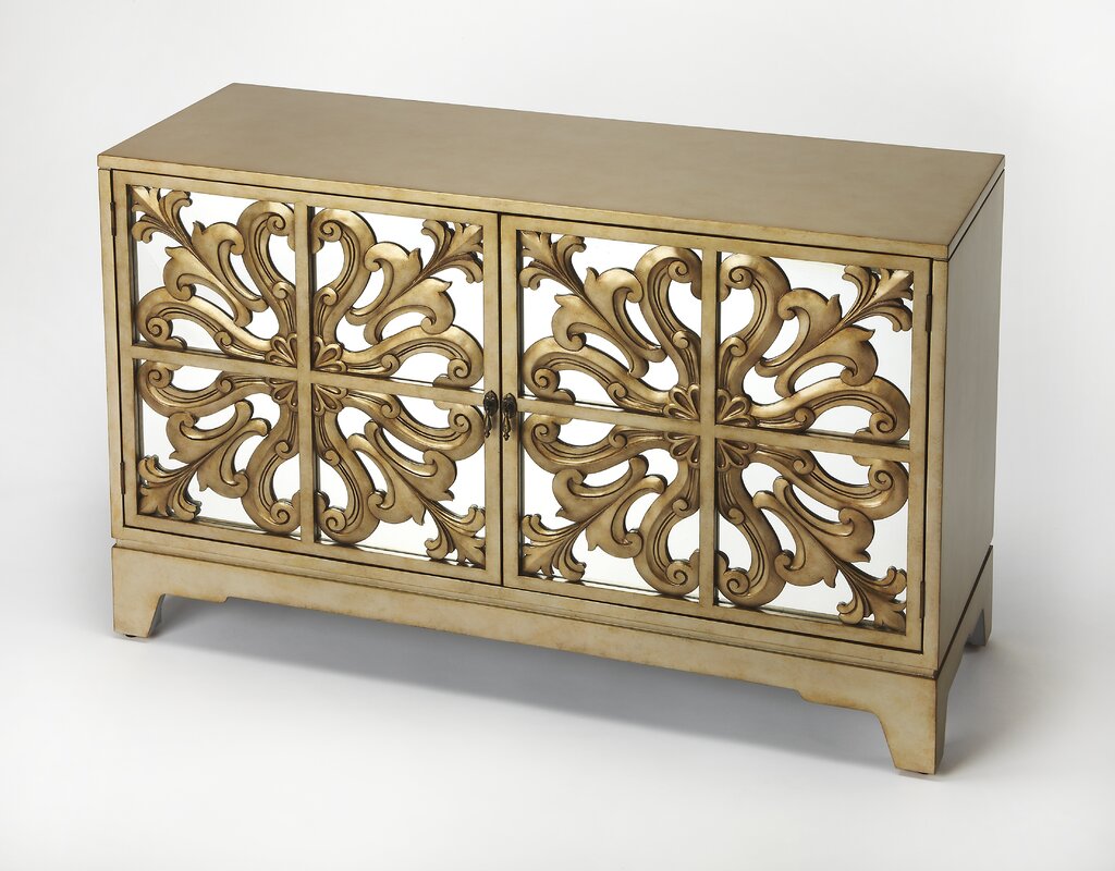 Bungalow Rose Chery Champagne Sideboard