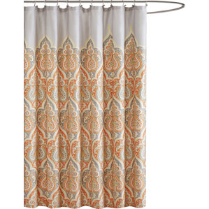 Orange Shower Curtains You\'ll Love | Wayfair Orange Shower Curtains You\'ll Love | Wayfair