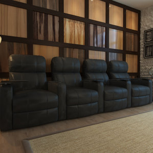 Home Theater Recliner (Row of 4) by Re..