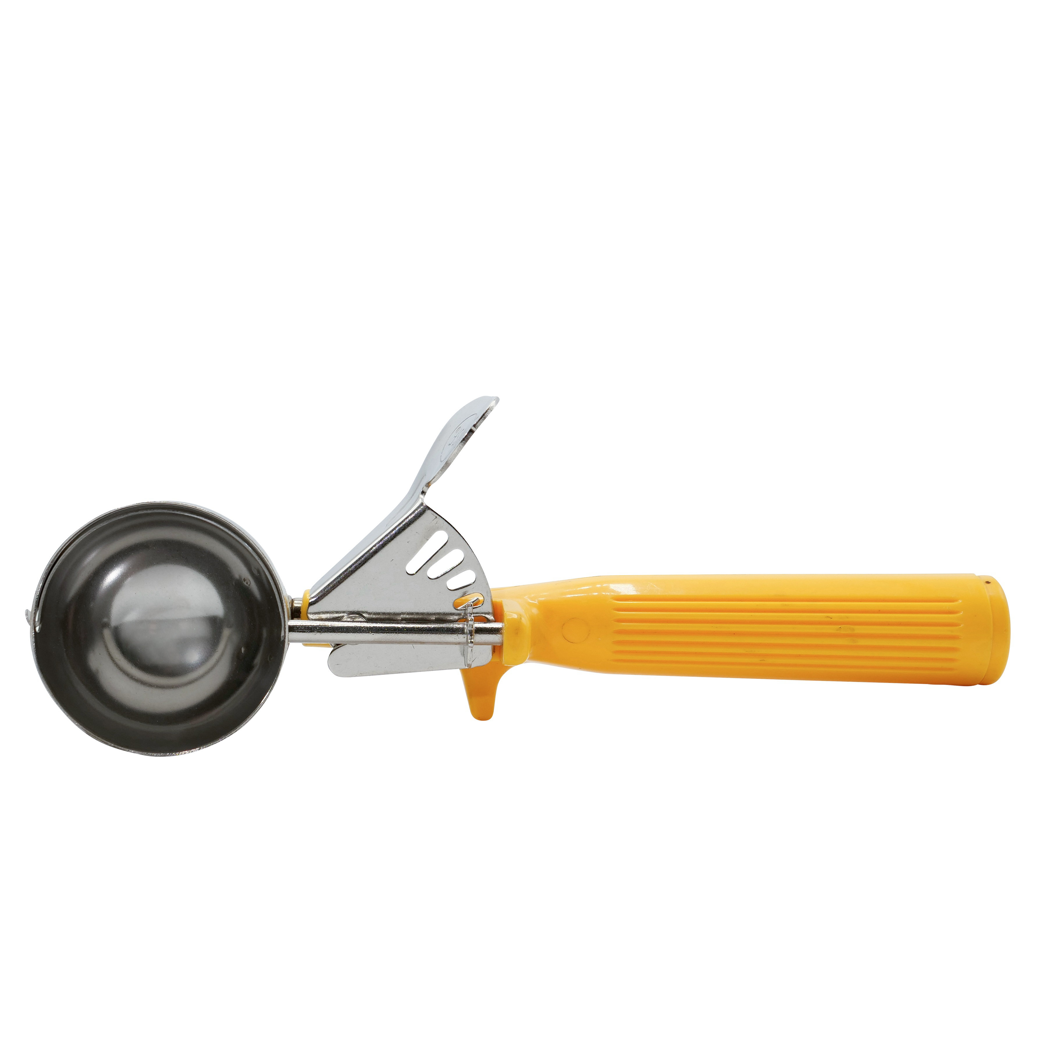 EcoQuality Stainless Steel Ice Cream Scoop With Trigger Lever And