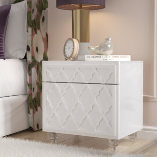 Go to store & view more images Fiora 1 Drawer Nightstand by Rosdorf Park