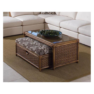 Go to store & view more images Grand Water Point Coffee Table with Bench by Braxton Culler
