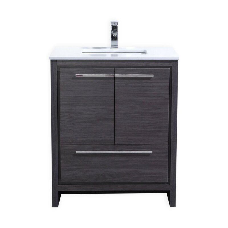 Bosley 30" Modern Bathroom Vanity & Reviews AllModern