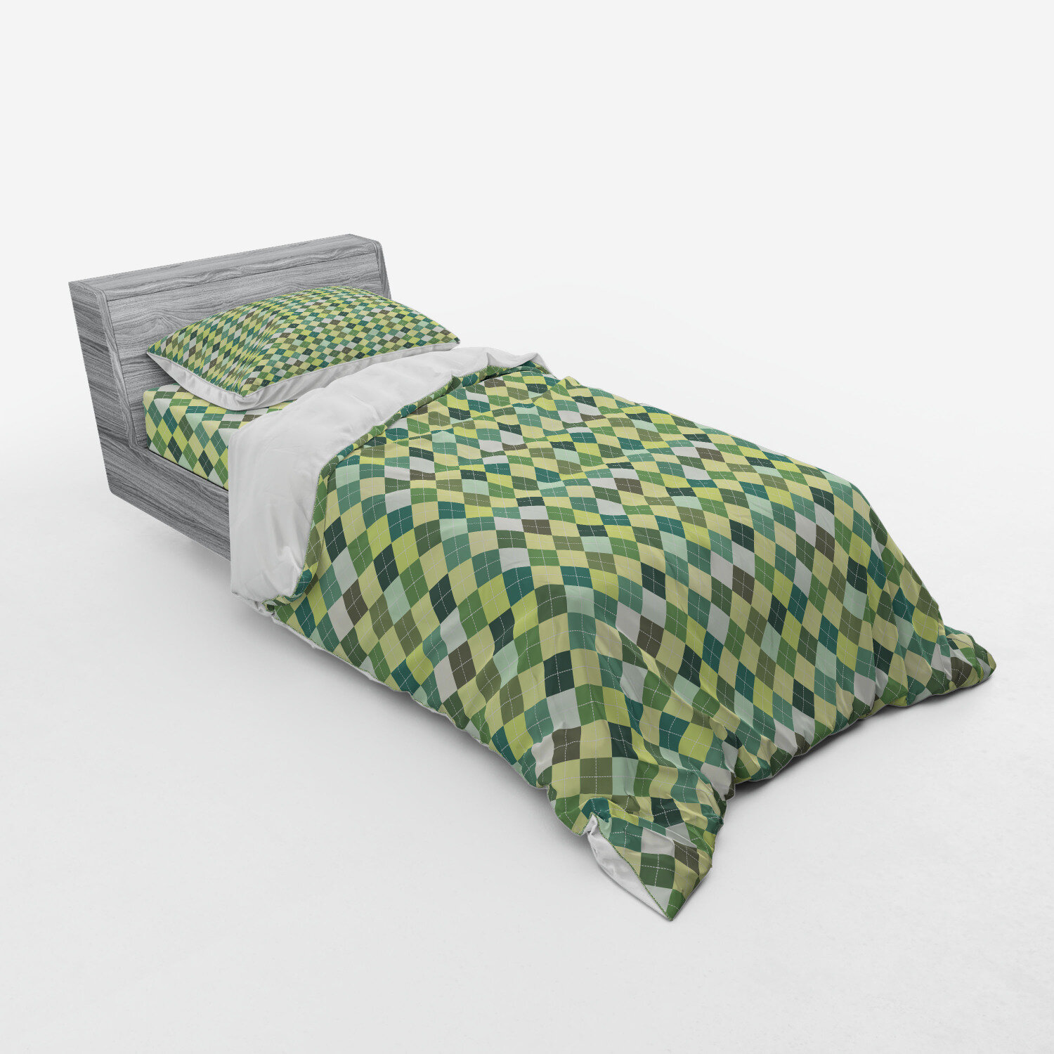 East Urban Home Plaid Duvet Cover Set Wayfair