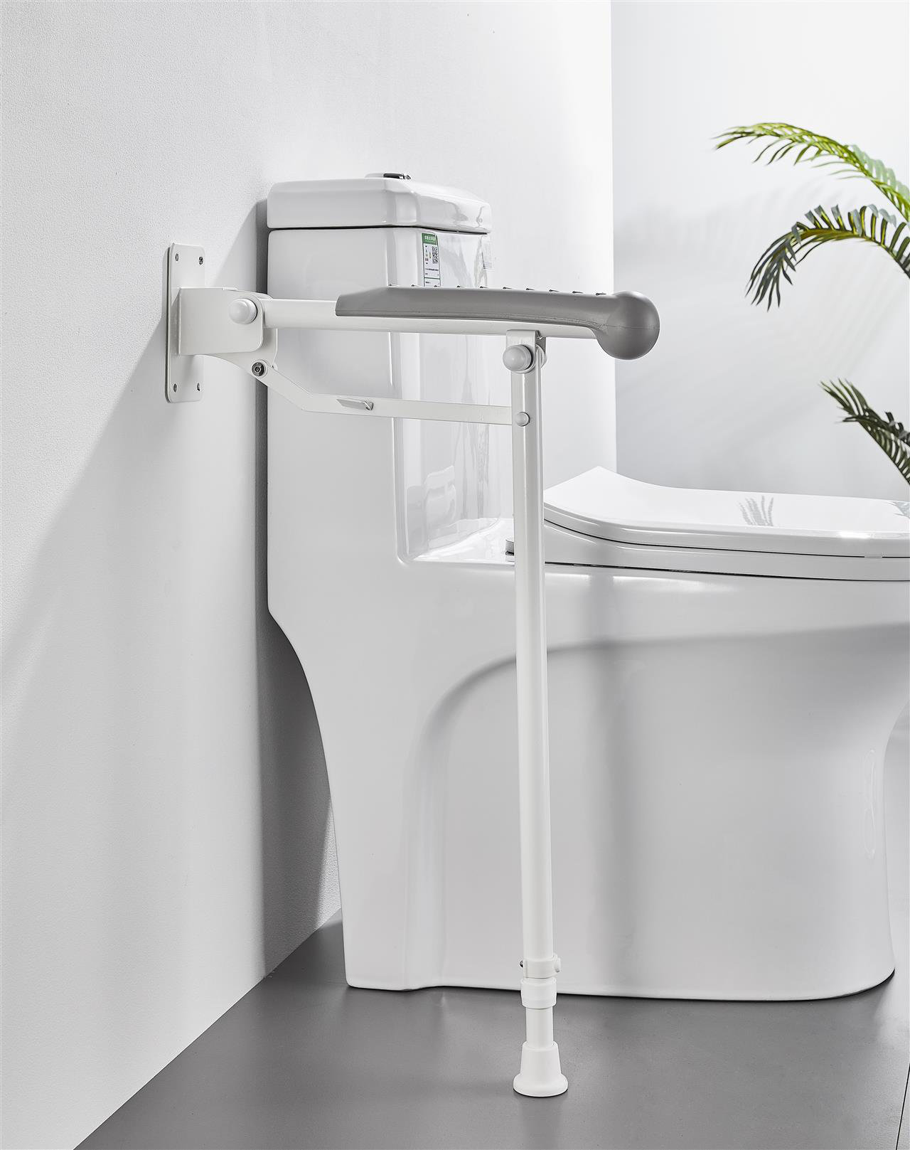 Tonchean Foldable Height Adjustable Toilet Safety Frame Wayfair