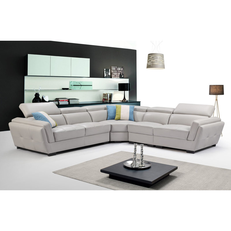 Orren Ellis Wyble Symmetrical Modular Sectional Wayfair