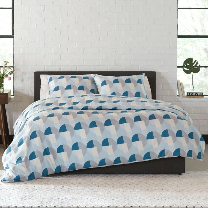 Novogratz Skye Geo Duvet Cover Set Wayfair