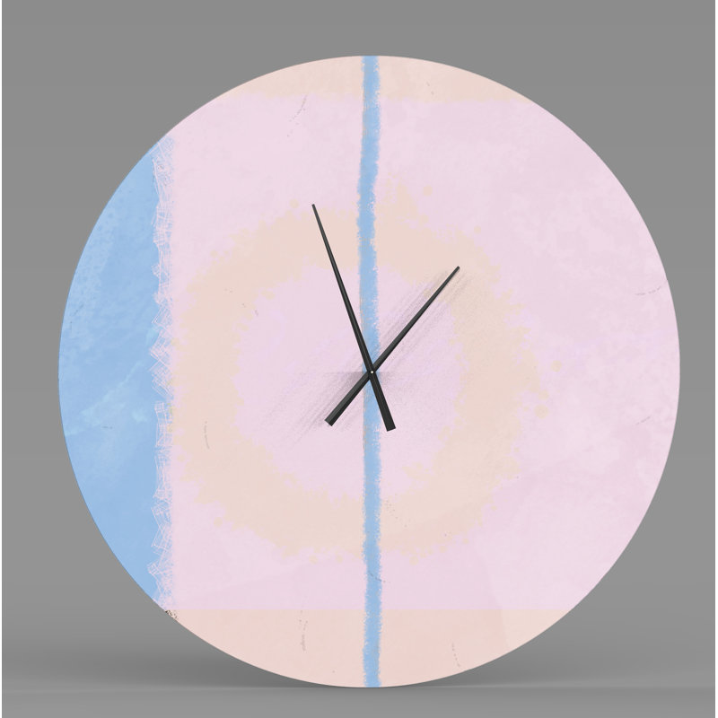 Ebern Designs Marhill Wall Clock Wayfair