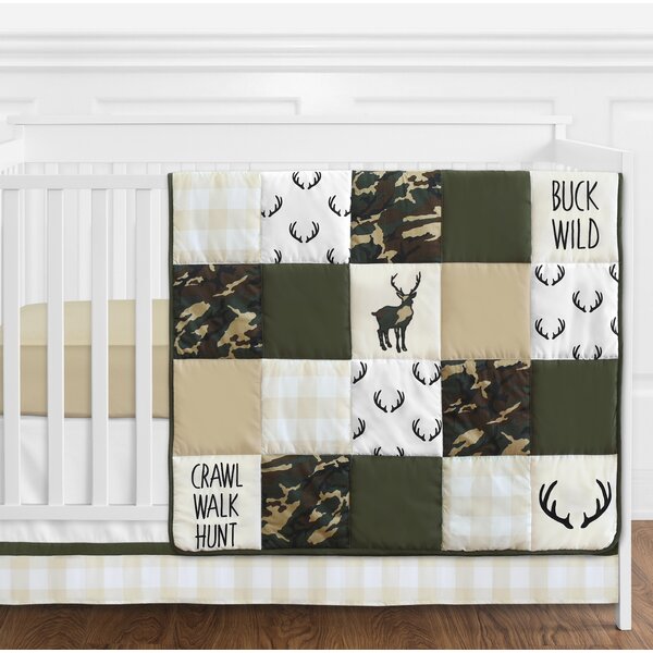 pink camo baby bedding