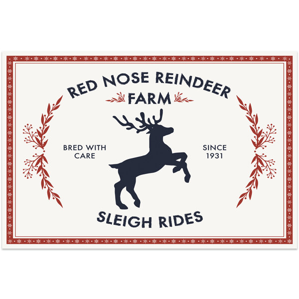 Reindeer food wording