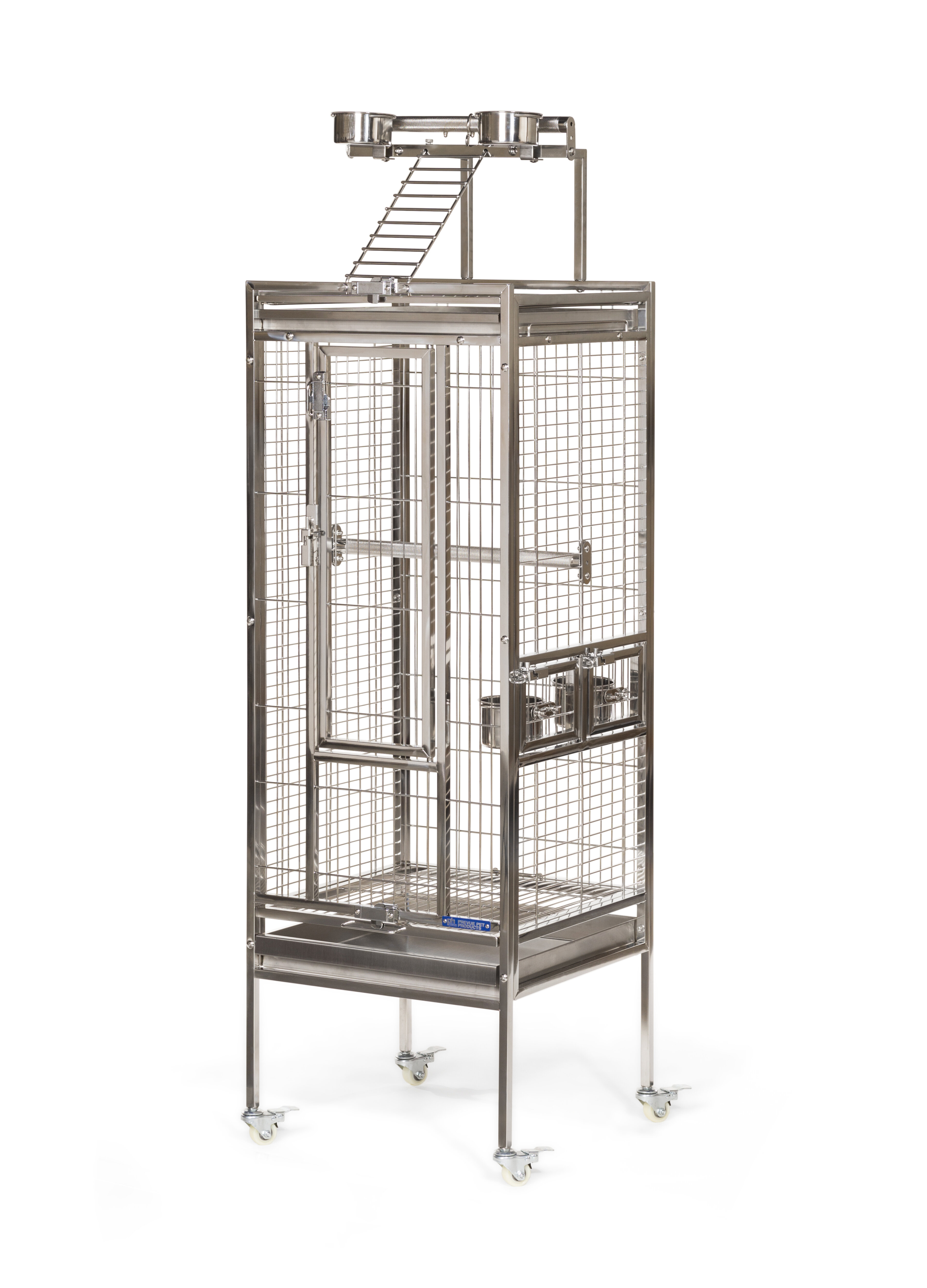 stainless bird cage