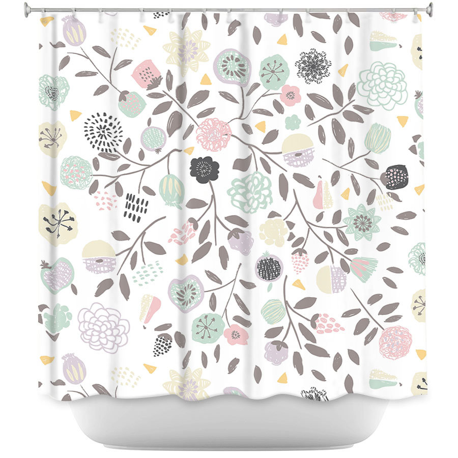 Ivy Bronx Haney Scandinavian Single Shower Curtain Reviews Wayfair