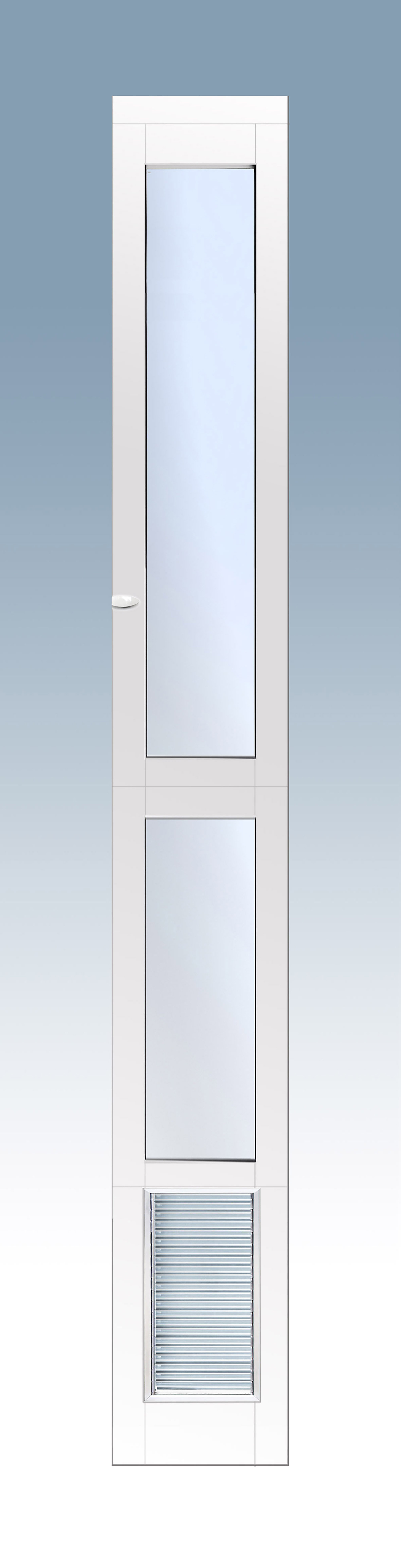 High Tech Pet Metal Sliding Glass Door Insert Pet Door for Dog and Cat