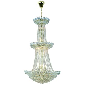 Glendora 27-Light Empire Chandelier