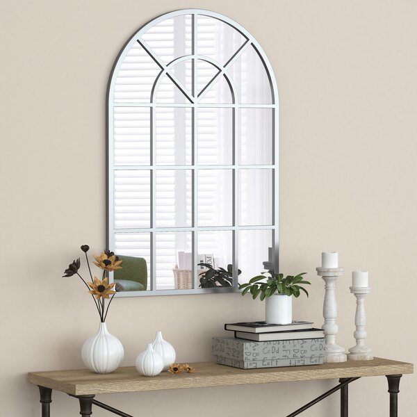 Red Barrel Studio® Arch Metal Wall Mirror | Wayfair