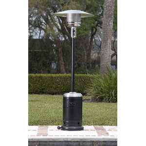 Hammer Tone & Stainless Steel Commercial 46,000 BTU Propane Patio Heater