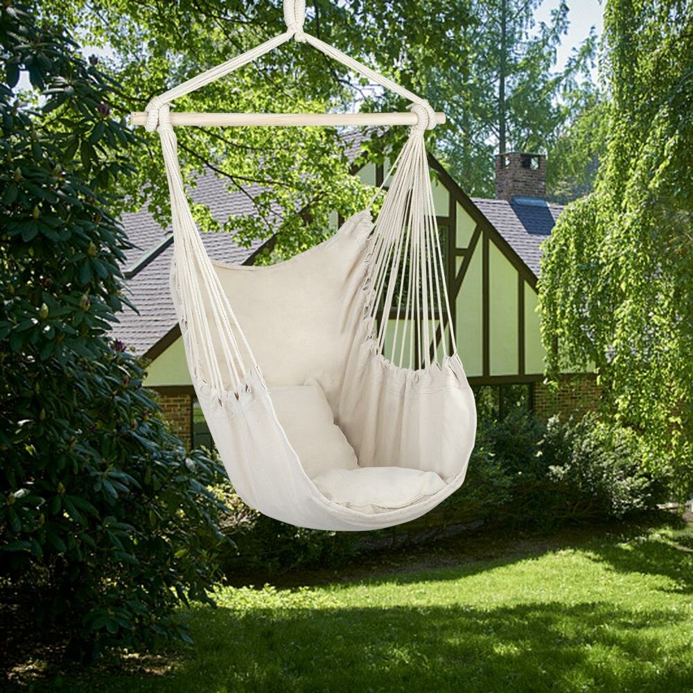 hanging a hammock with rope