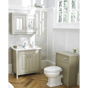 Badezimmer-Set mit Spiegel von Old London