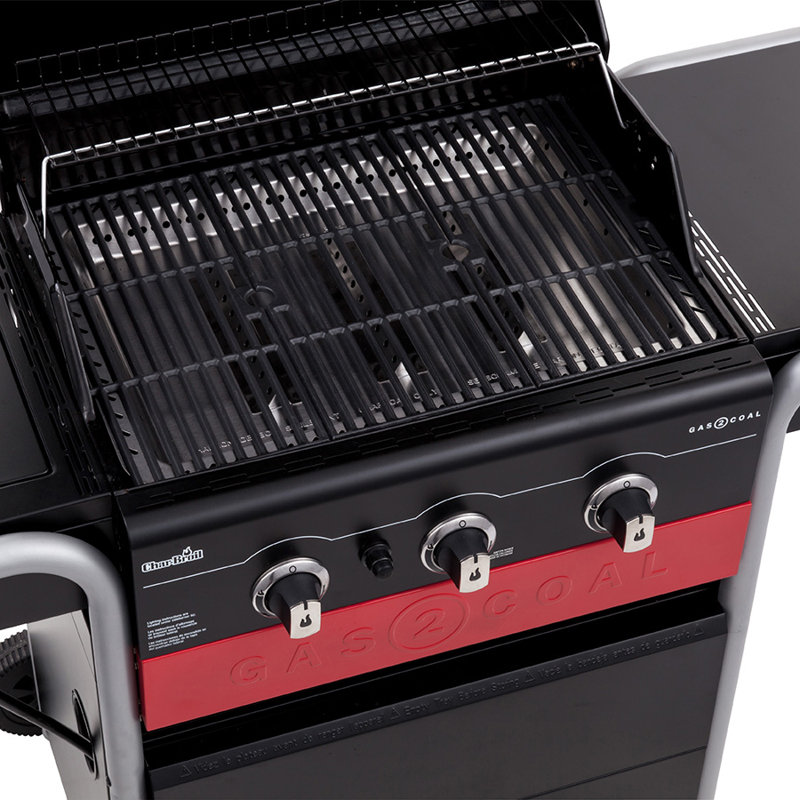 Charbroil Gas2coal Charcoal And 3 Burner Propane Gas Grill Reviews Gas2coal Charcoal And 3 Burner Propane Gas Grill