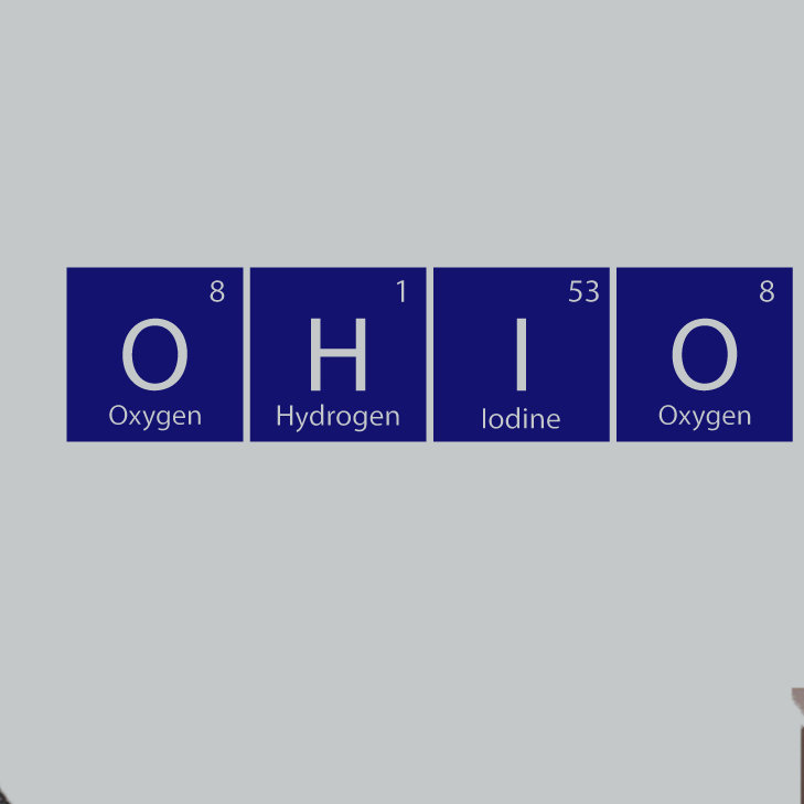 Sweetumswalldecals Ohio Periodic Table Wall Decal Reviews Wayfair Ohio Periodic Table Wall Decal